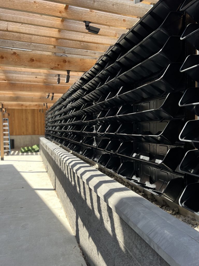 Braselton Civic Center Event Space Exterior Living Green Wall